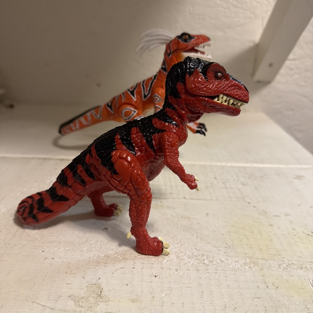 Primal Rage Diablo & Orange Talon Action Figures Playmates Atari 1994 Dino - Picture 2 of 16